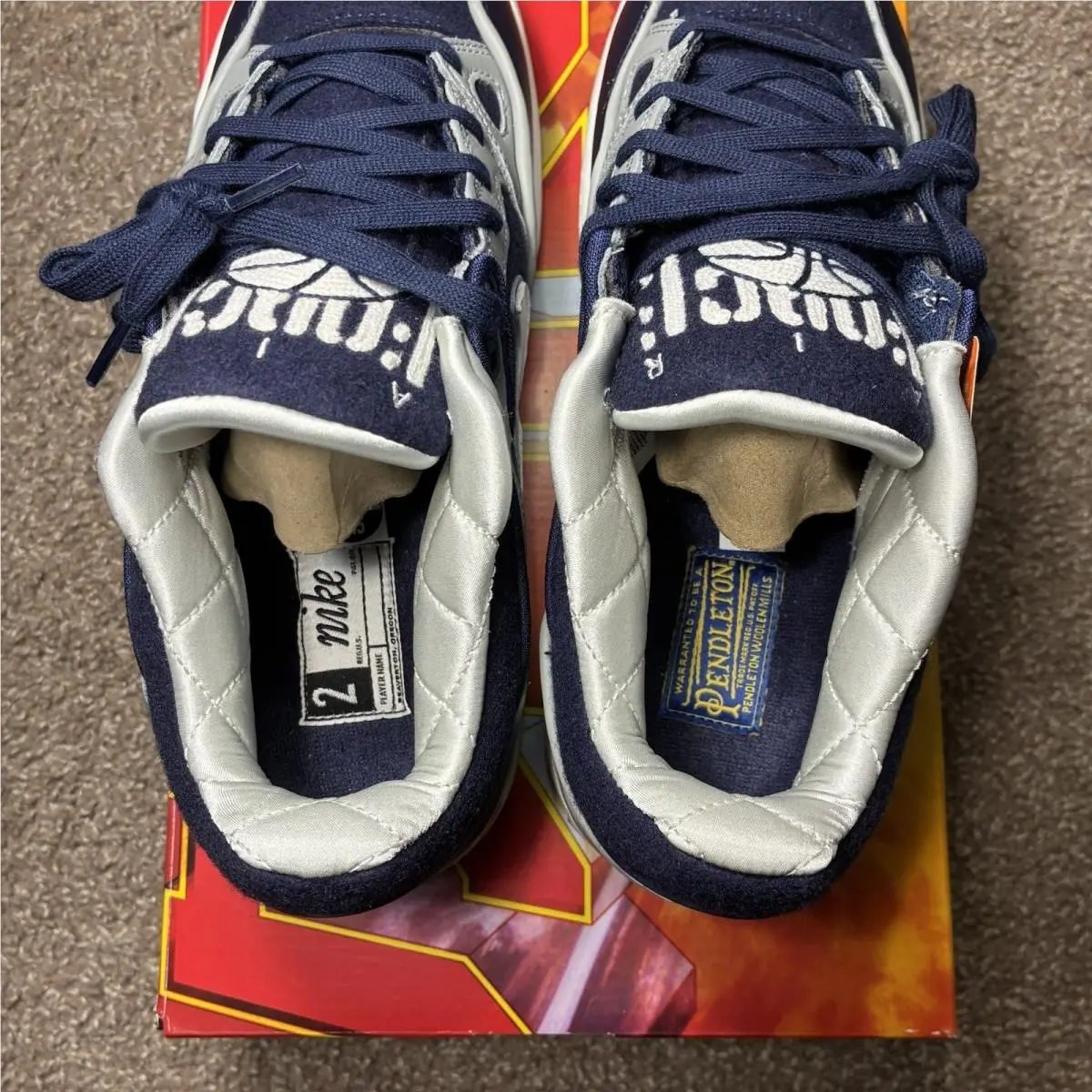 Nike shoes - Nike Air Force 3 - Air Force - HV5032-400 - Blue 4