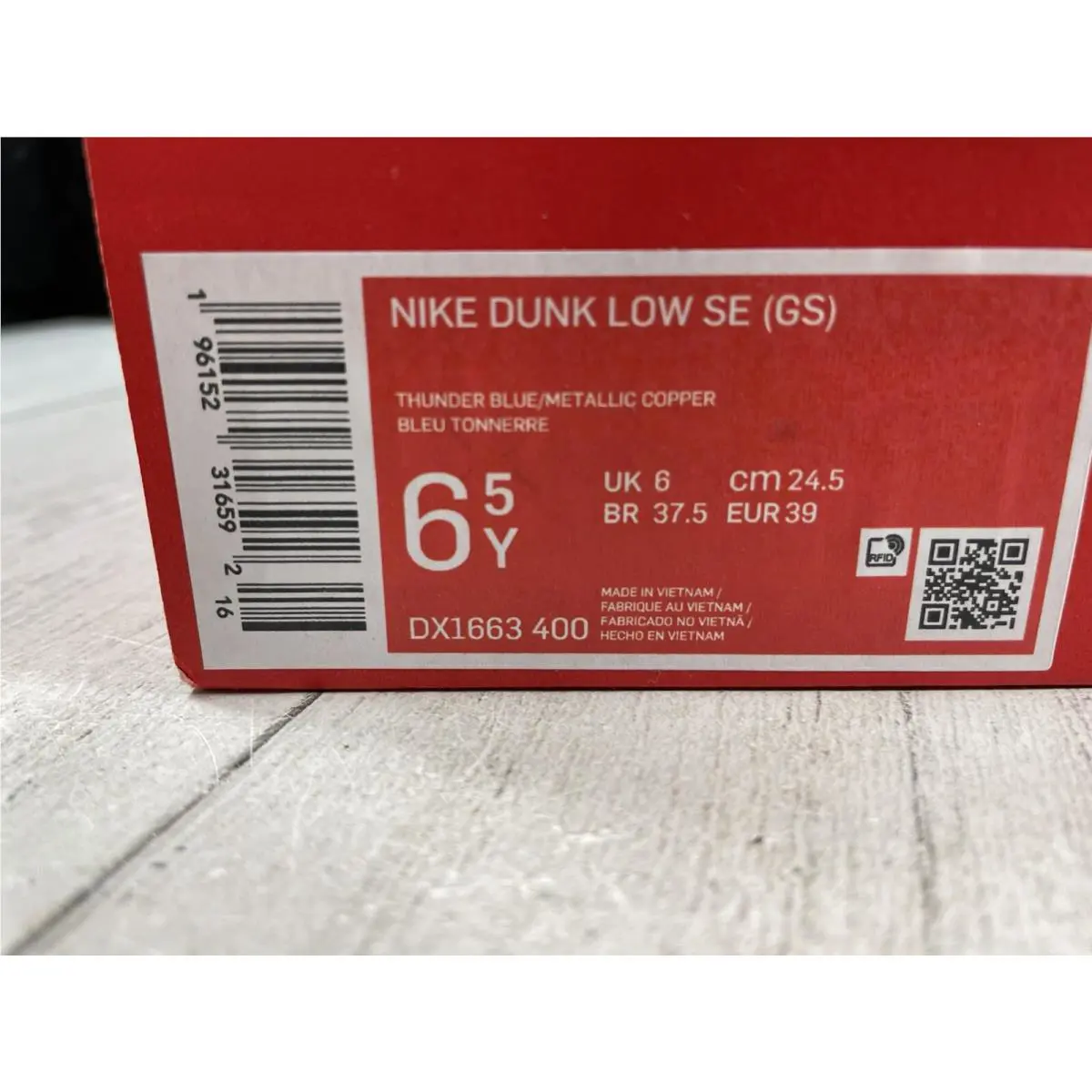 Nike shoes - DX1663 400 - DX1663 400 - Thunder Blue/Metallic Copper (UPC: 196152316592) 10