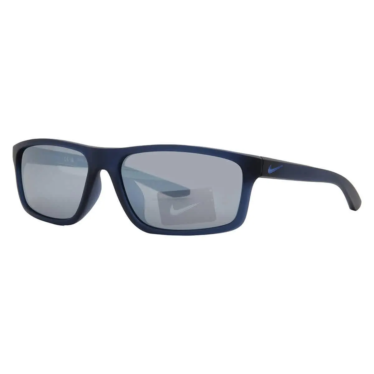 Nike Silver Rectangular Unisex Sunglasses Nike Chronicle FJ2216 410 59