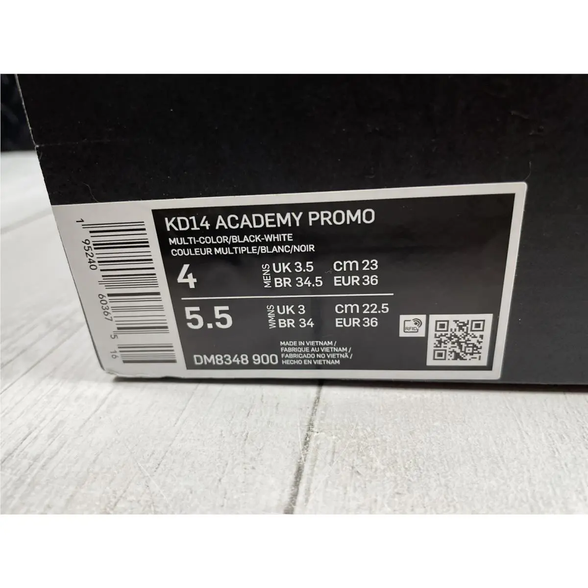 Nike shoes - Nike KD 14 - DM8348-900 - White (UPC: 0195240603675) 10