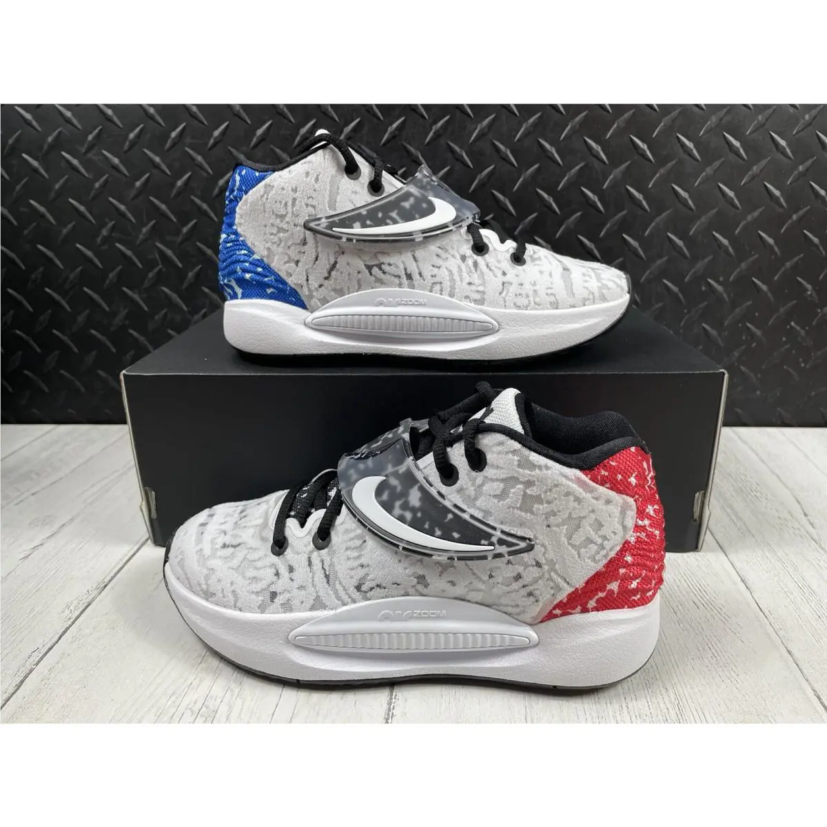 Nike shoes - Nike KD 14 - DM8348-900 - White (UPC: 0195240603675) 0