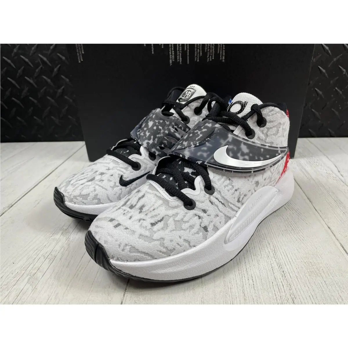 Nike shoes - Nike KD 14 - DM8348-900 - White (UPC: 0195240603675) 3