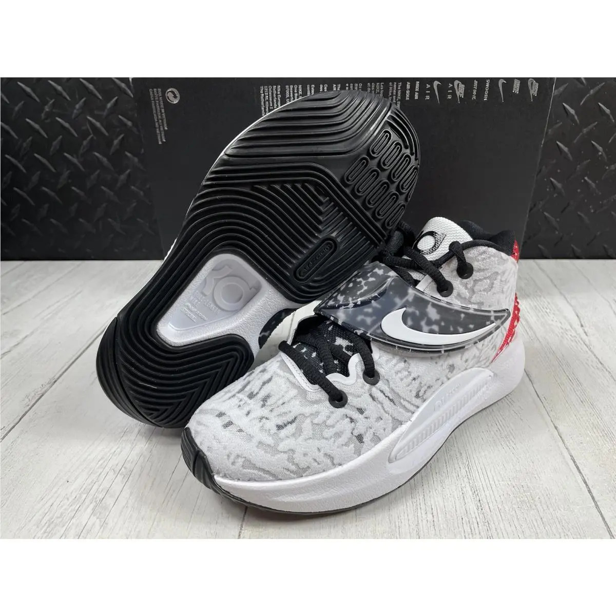 Nike shoes - Nike KD 14 - DM8348-900 - White (UPC: 0195240603675) 4