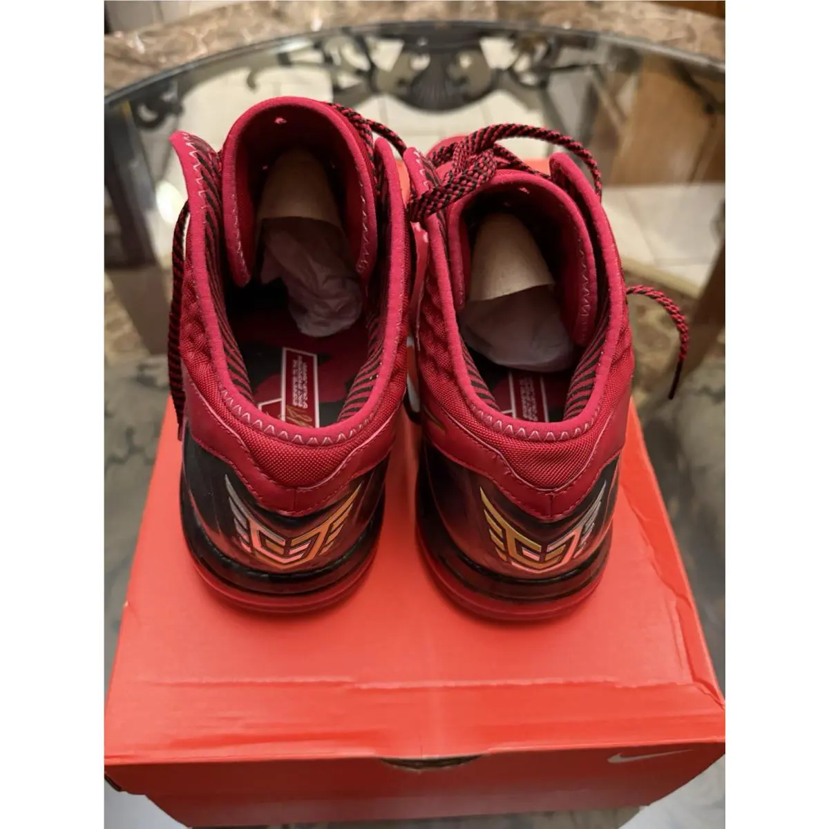 Nike shoes - Nike CJ81 Trainer Max - Trainer Max - 603711 600 - Varsity Red / Mtllc Silver - Blk T 2