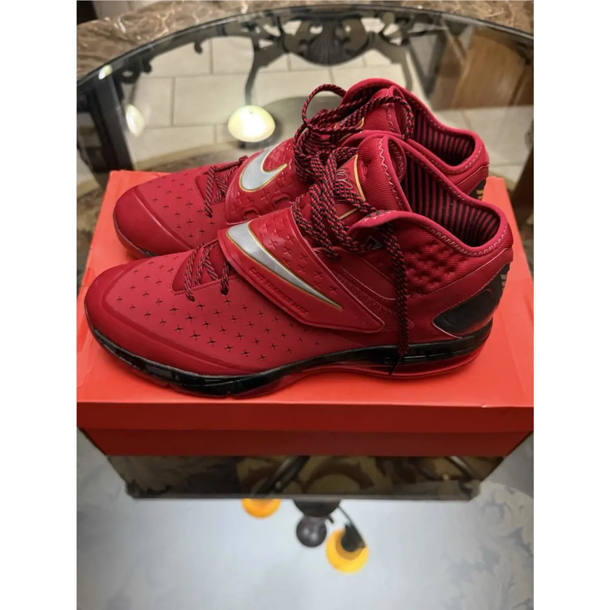 Nike shoes - Nike CJ81 Trainer Max - Trainer Max - 603711 600 - Varsity Red / Mtllc Silver - Blk T 3
