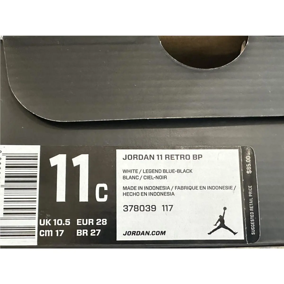 Nike shoes - Air Jordan 11 - Air - 378039-117 - Blue 6