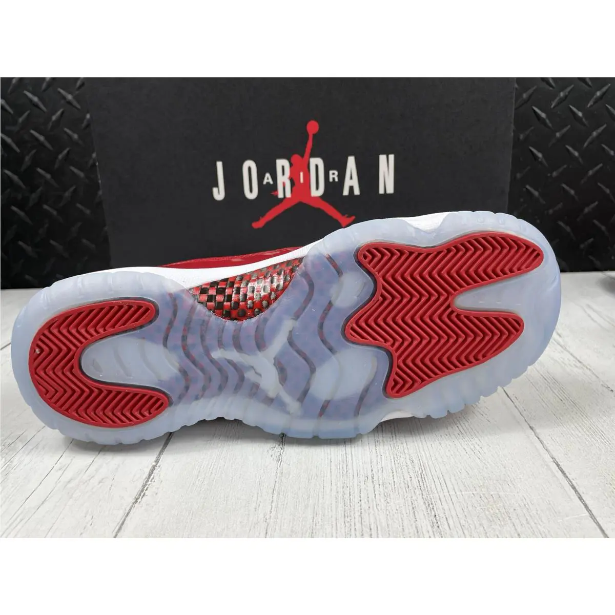 Nike shoes - Air Jordan 11 - Air - 378038-116 - Red (UPC: 0196152237361) 9