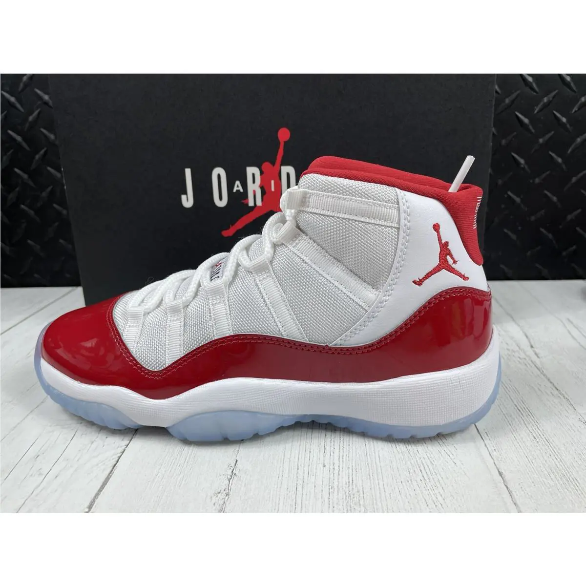 Nike shoes - Air Jordan 11 - Air - 378038-116 - Red (UPC: 0196152237361) 7