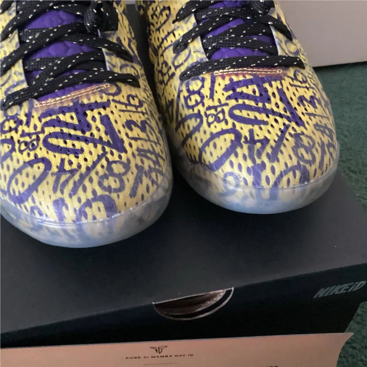 Nike shoes - Nike Kobe 11 - Kobe - Yellow 10
