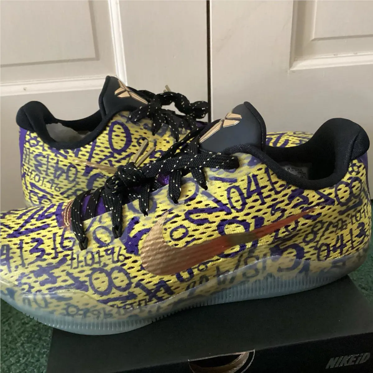 Nike shoes - Nike Kobe 11 - Kobe - Yellow 2
