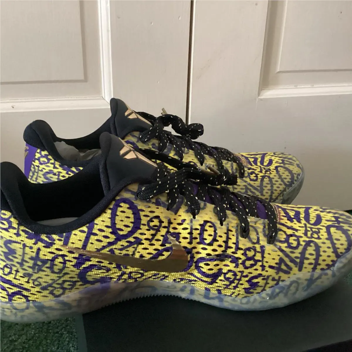 Nike shoes - Nike Kobe 11 - Kobe - Yellow 3