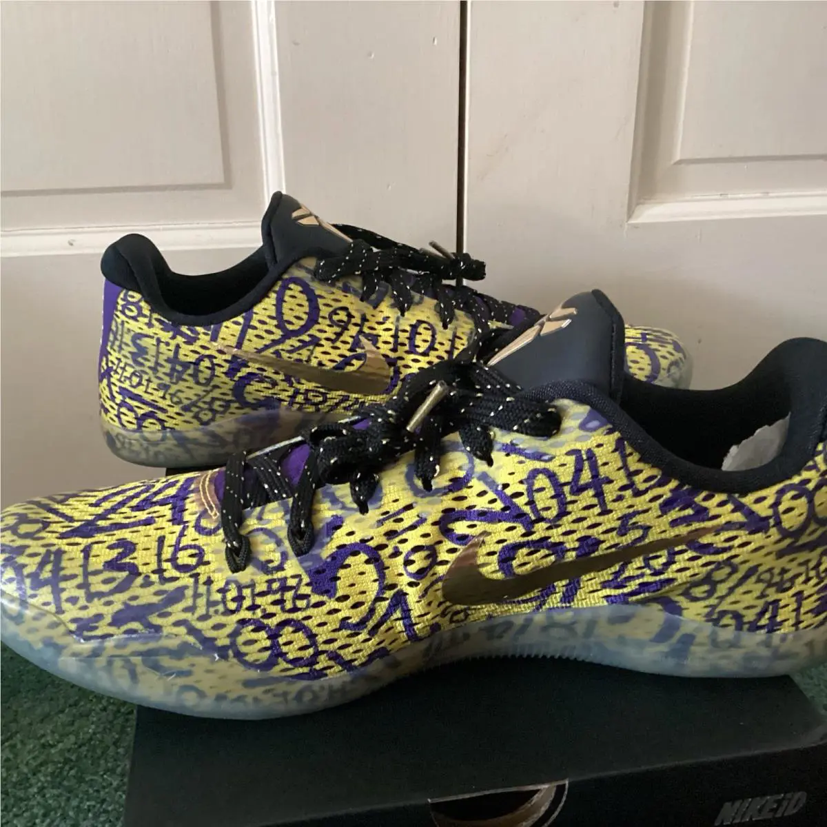 Nike shoes - Nike Kobe 11 - Kobe - Yellow 5