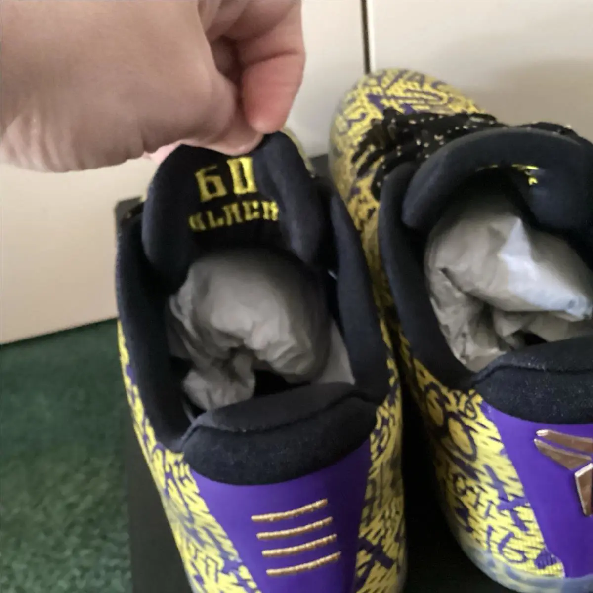 Nike shoes - Nike Kobe 11 - Kobe - Yellow 7