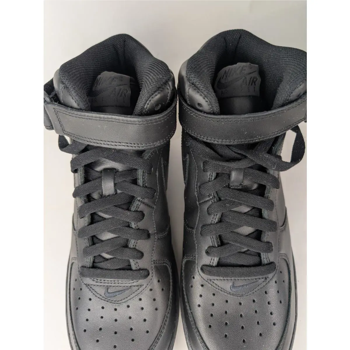 Nike shoes - Nike Air Force 1 - Air Force - 313643-002 - Black 9