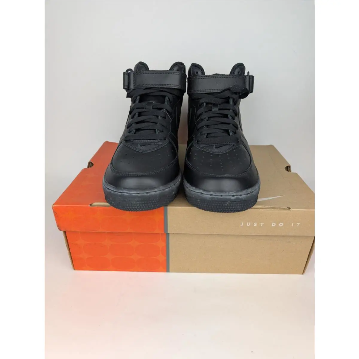 Nike shoes - Nike Air Force 1 - Air Force - 313643-002 - Black 0