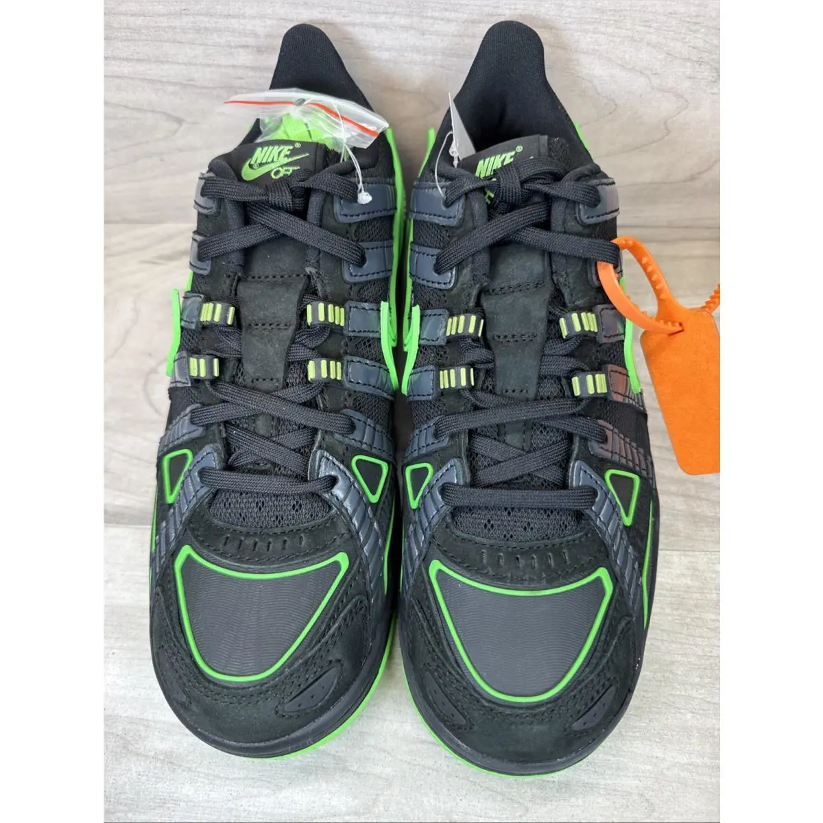 Nike shoes - x Off-White - CU6015-001 - Black, Manufacturer: Black/White/Green Strike (UPC: 0194495232715) 2