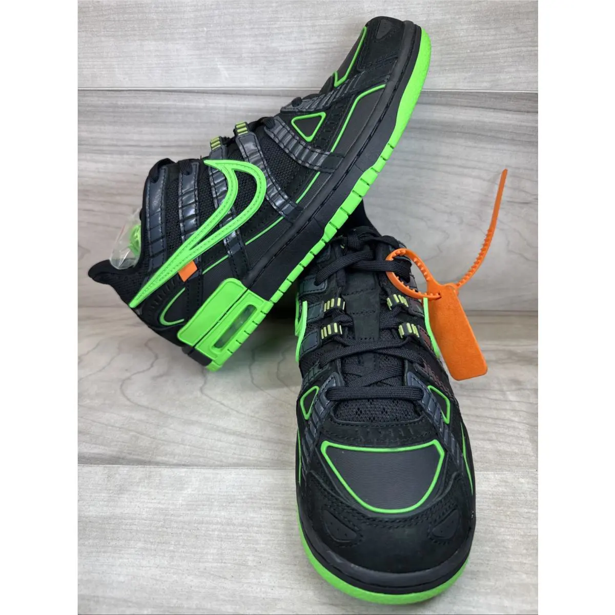 Nike shoes - x Off-White - CU6015-001 - Black, Manufacturer: Black/White/Green Strike (UPC: 0194495232715) 5