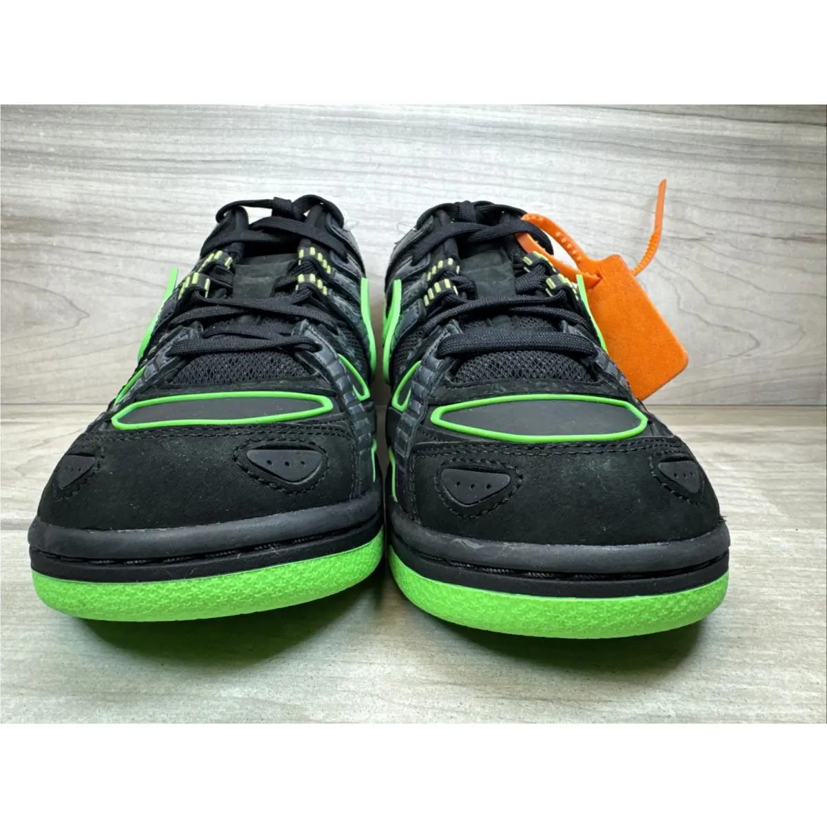 Nike shoes - x Off-White - CU6015-001 - Black, Manufacturer: Black/White/Green Strike (UPC: 0194495232715) 7