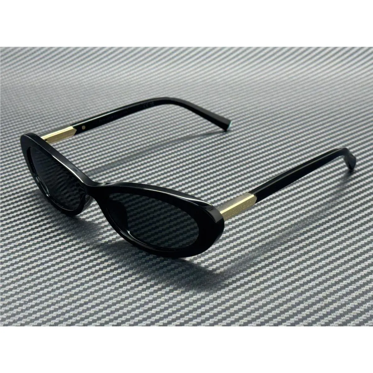 Tiffany TF4250 8001S4 Black Dark Grey Women`s 56 mm Sunglasses