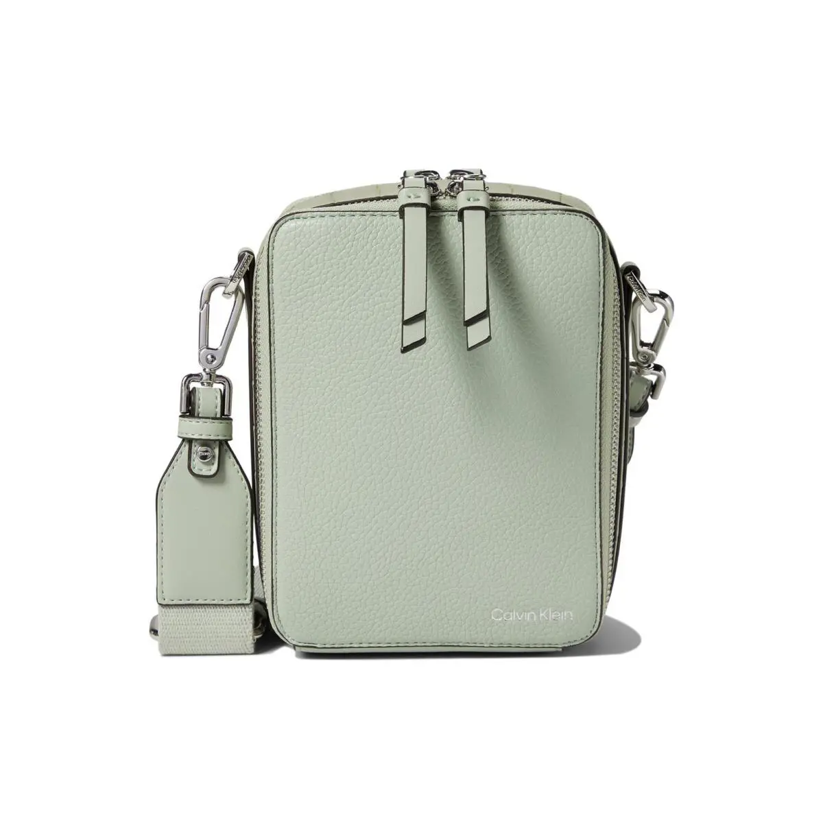 Calvin Klein Womens` Benny Casual Crossbody Bag Desert Sage