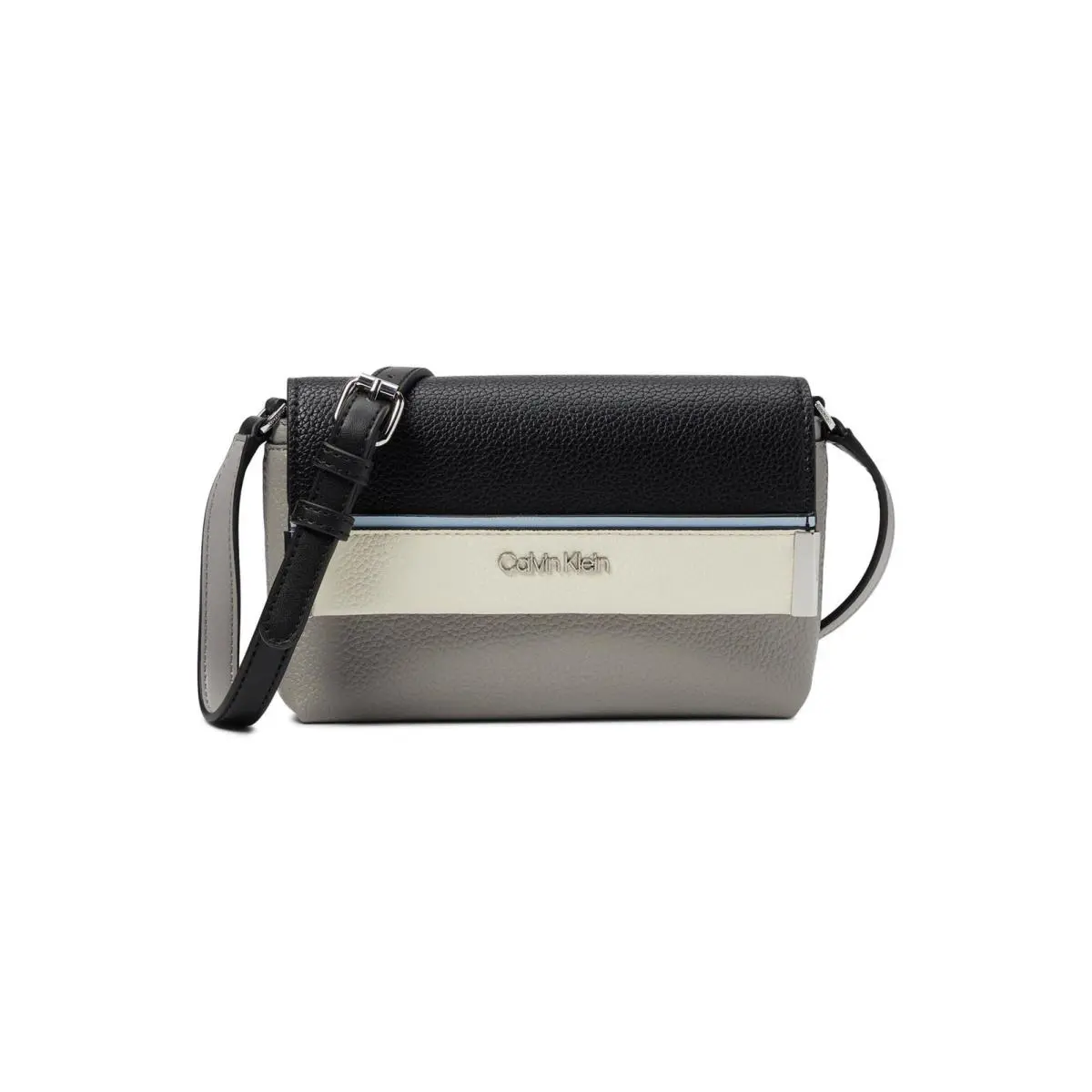 Calvin Klein Womens` Key Item Crossbody Bag Black/stone Multi