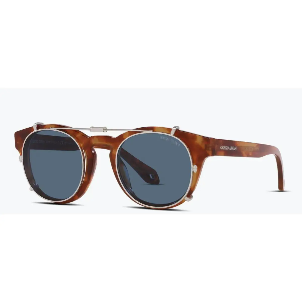 Giorgio Armani AR8190-U 5988/1W 48mm Eyeglasses Clip On Sunglasses