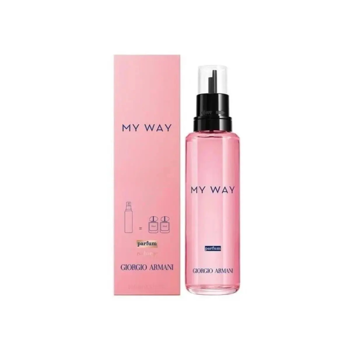 Armani My Way Parfum Refill Recharge For Women 3.3 Fl. Oz. / 100ml SEALEG147 H12