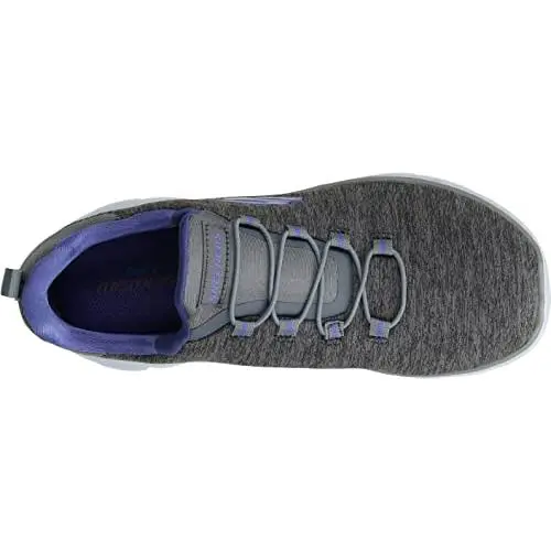 Skechers shoes - 149200 - 12983-960-8 US - charcoal purple 9