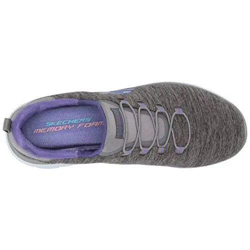 Skechers shoes - 149200 - 12983-960-8 US - charcoal purple 3