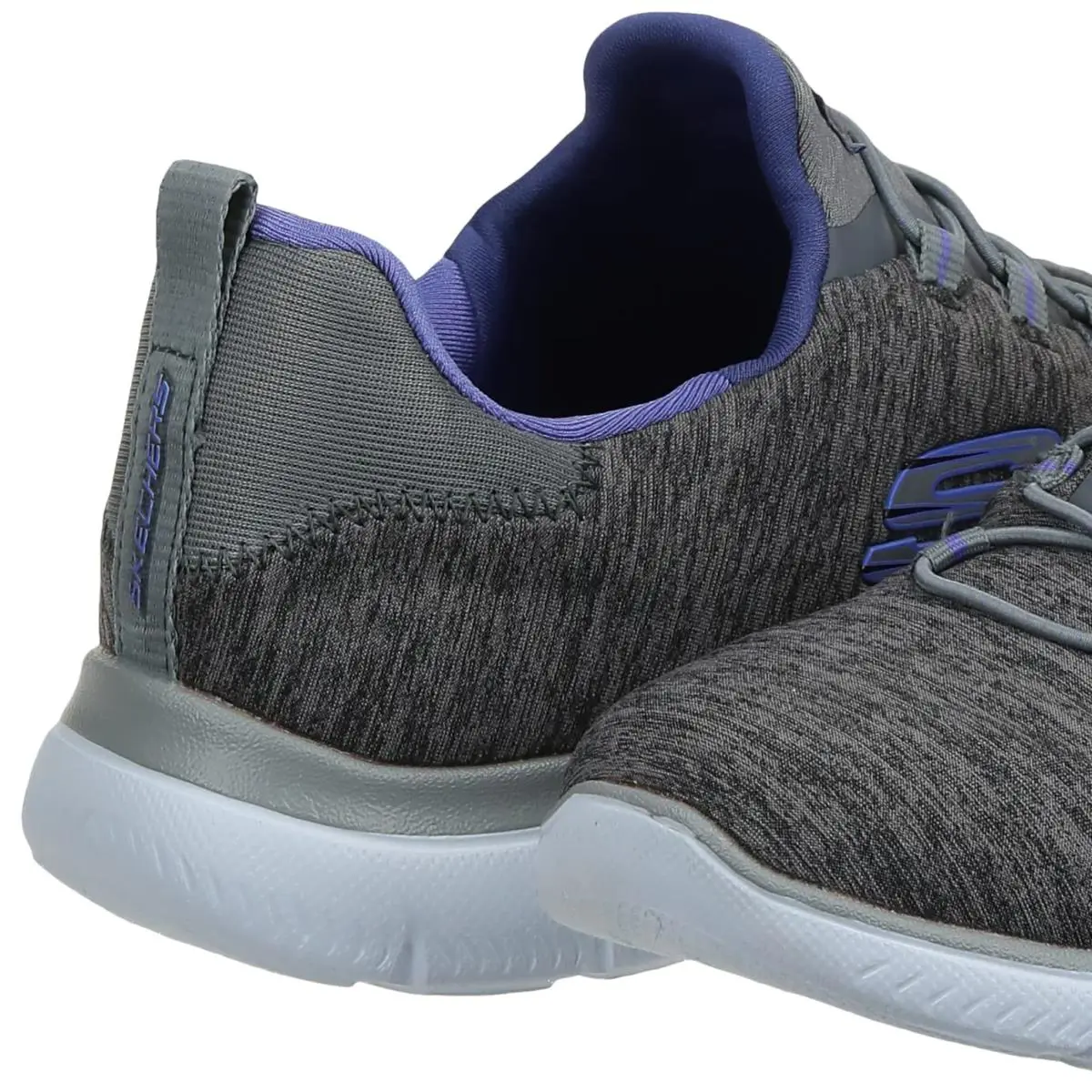 Skechers shoes - 149200 - 12983-960-8 US - charcoal purple 6