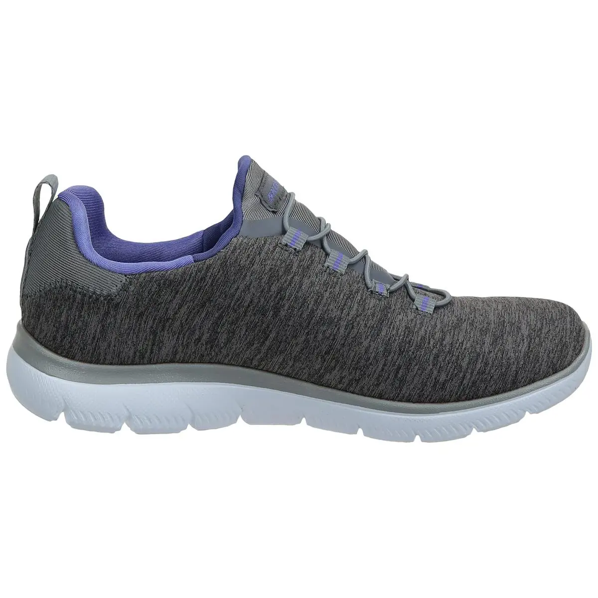 Skechers shoes - 149200 - 12983-960-8 US - charcoal purple 7