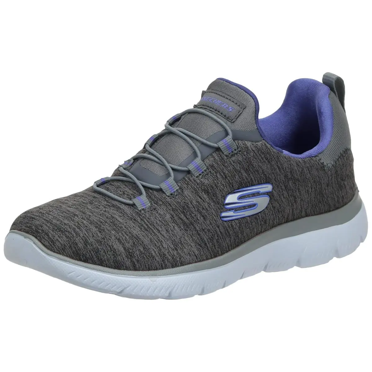 Skechers shoes - 149200 - 12983-960-8 US - charcoal purple 11