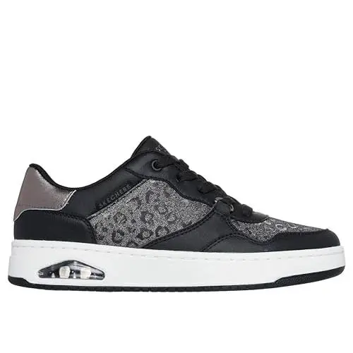 Skechers shoes - 177814 bkpw - bkpw - 177814_BKPW - white slvr 4