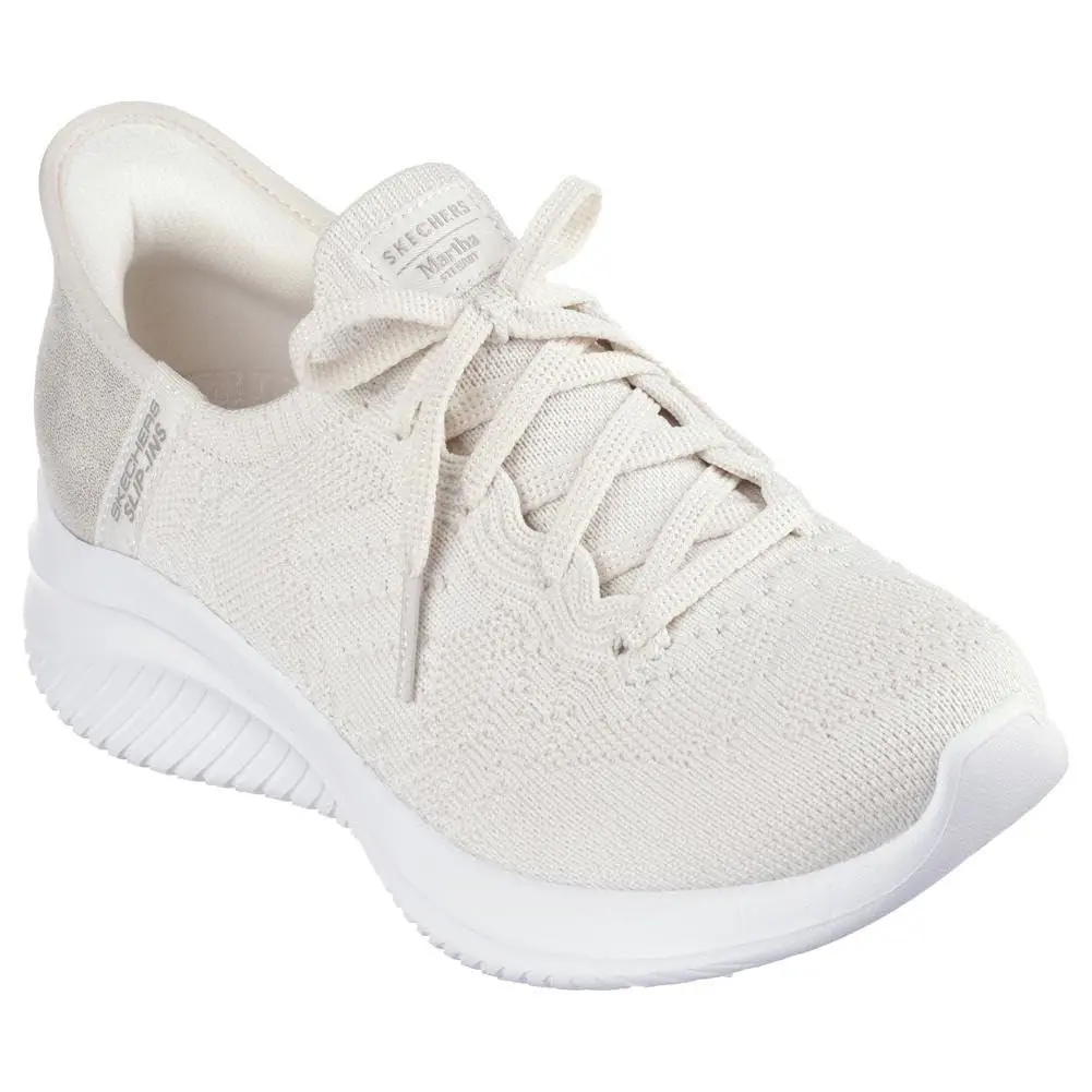 Skechers Women`s Martha Stewart Ultra Flex 3.0-Back on Track Hands - off white ofwt