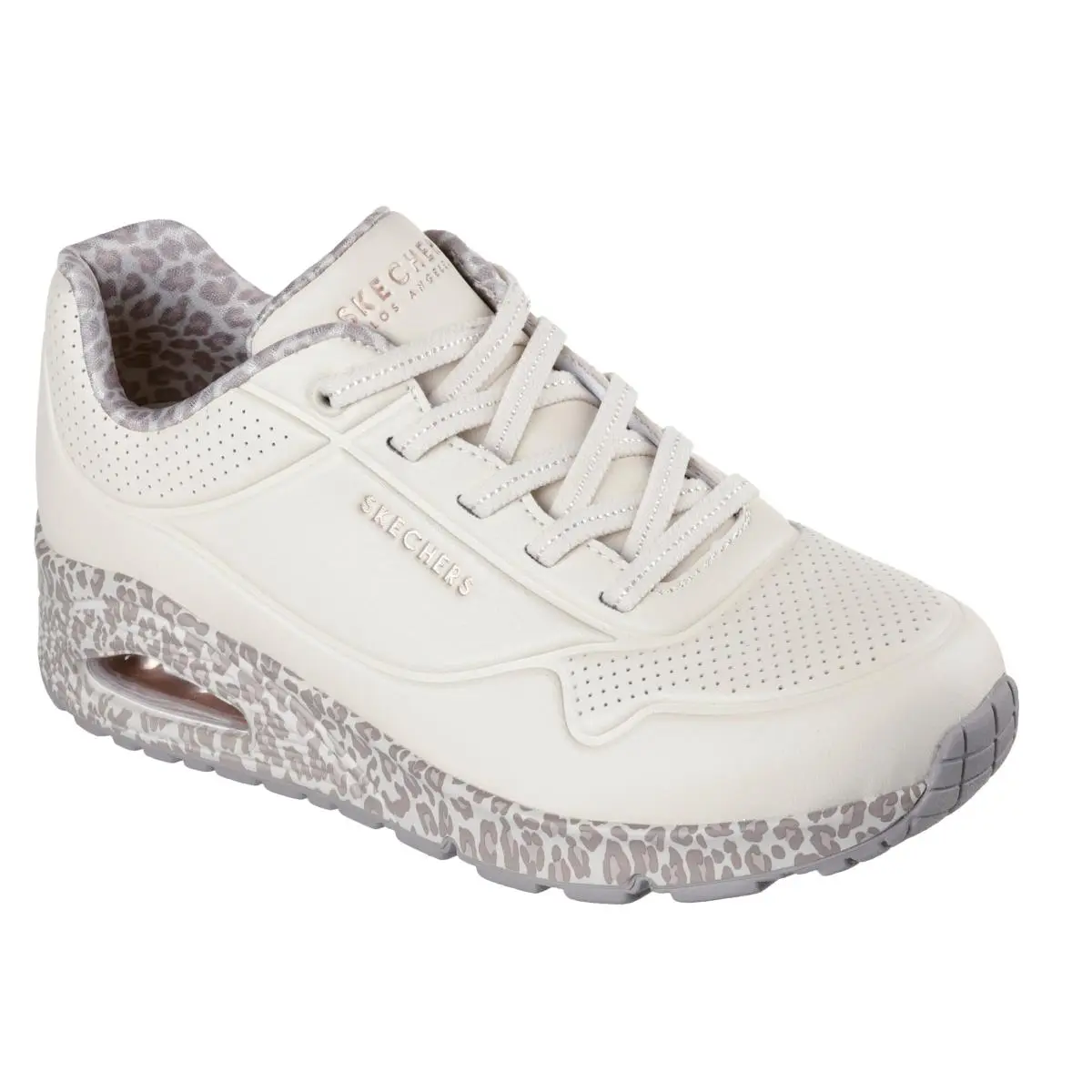Skechers shoes - 155412 whld - whld - 155412_WHLD - white leopard 1