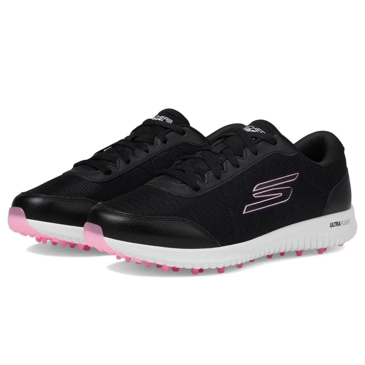 Skechers shoes - 123054 - 123054 - black pink 5