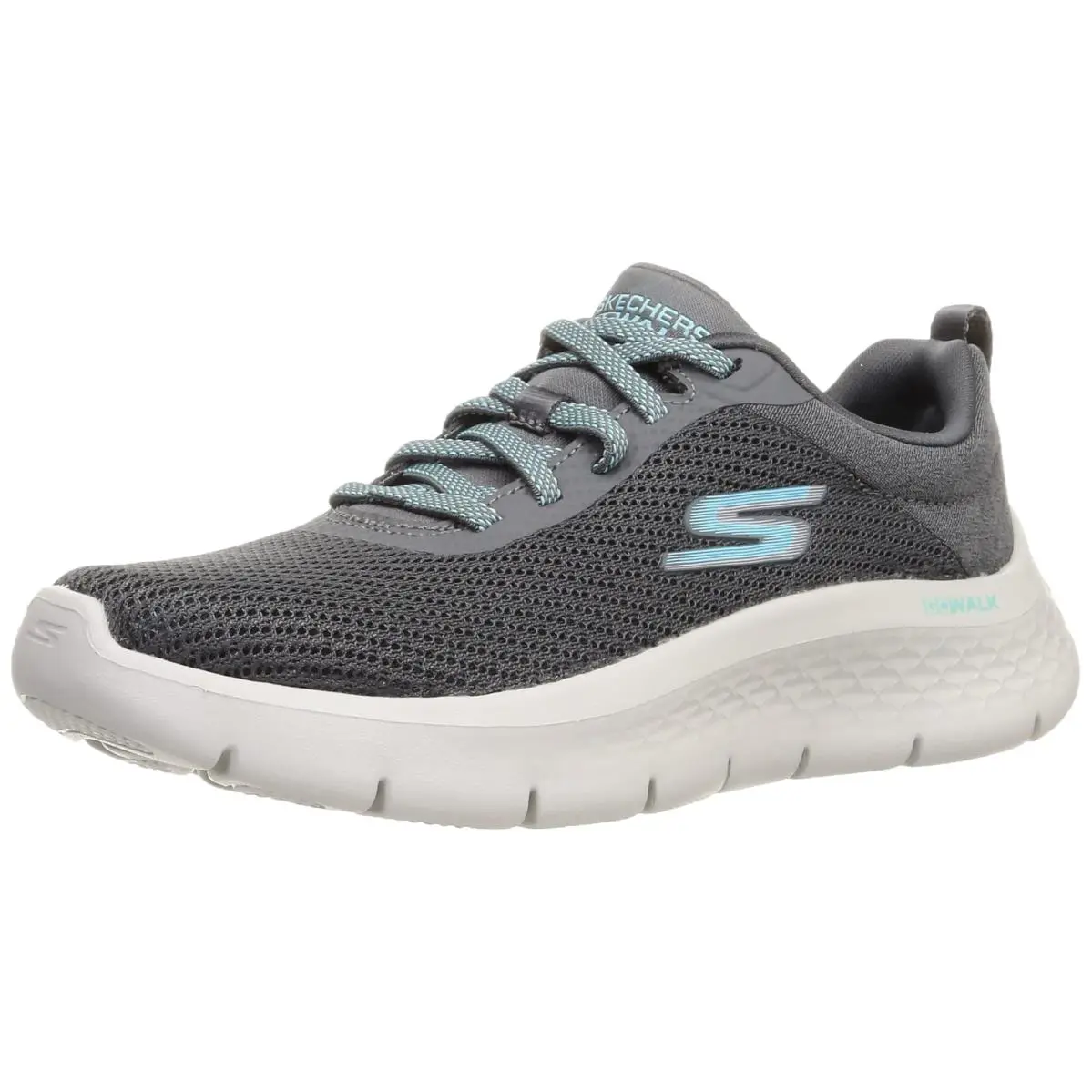 Skechers shoes - 124952 - 124952 - charcoal turquoise 7