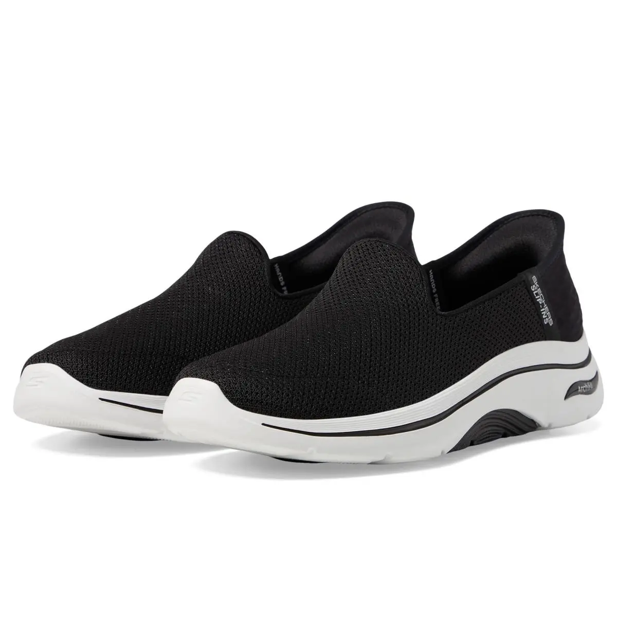 Skechers shoes - 125315 - 125315 - black white 5