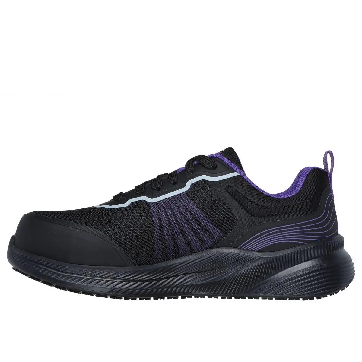Skechers shoes - BLACK/PURPLE 2