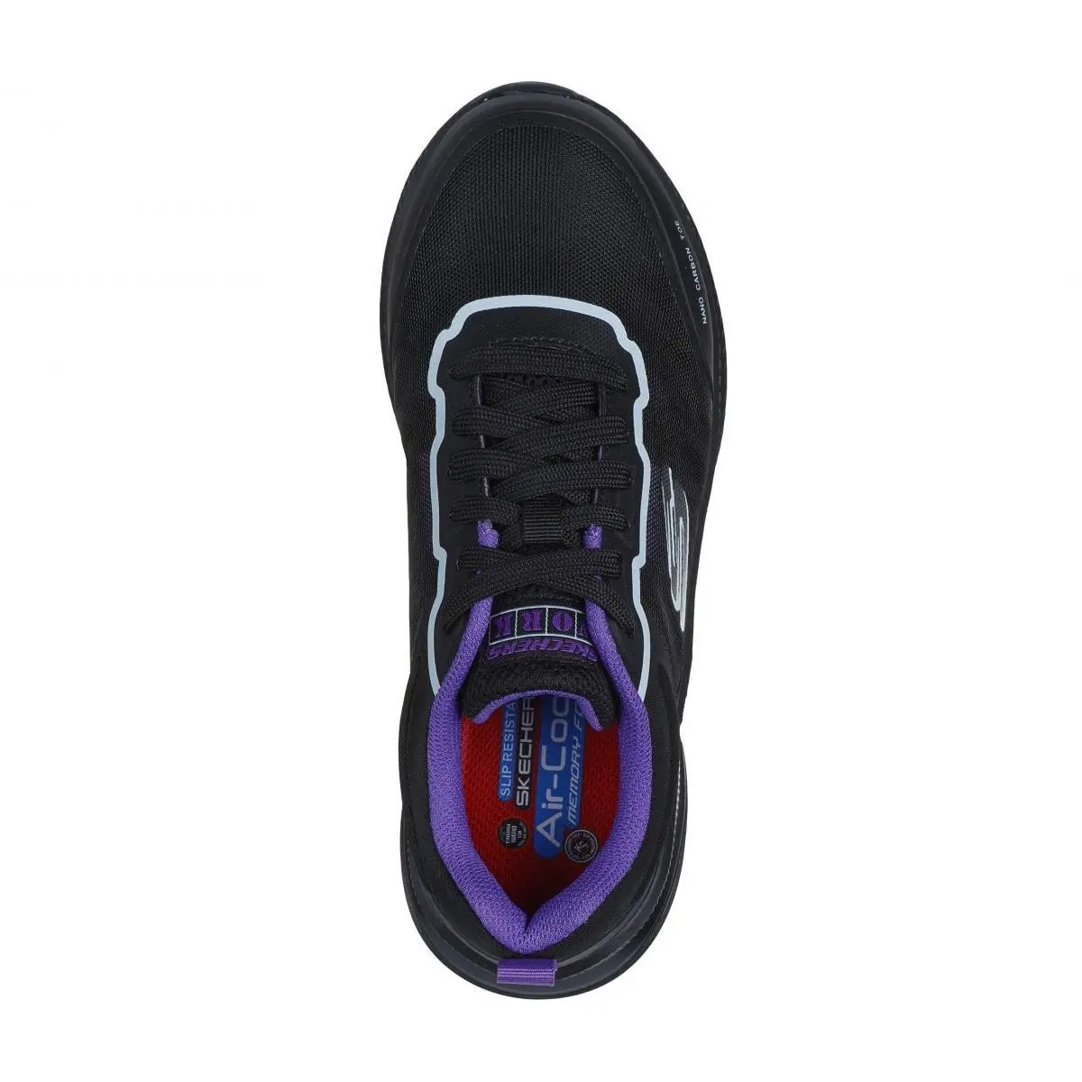 Skechers shoes - BLACK/PURPLE 5