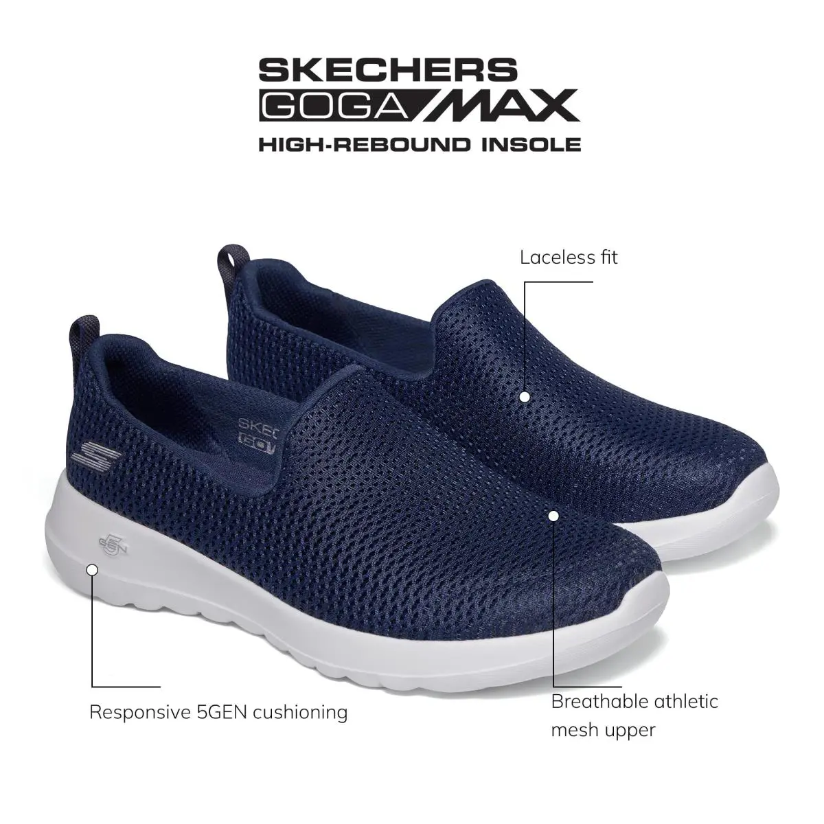 Skechers shoes - 15600 - 15600-424-55 US - navy white 1