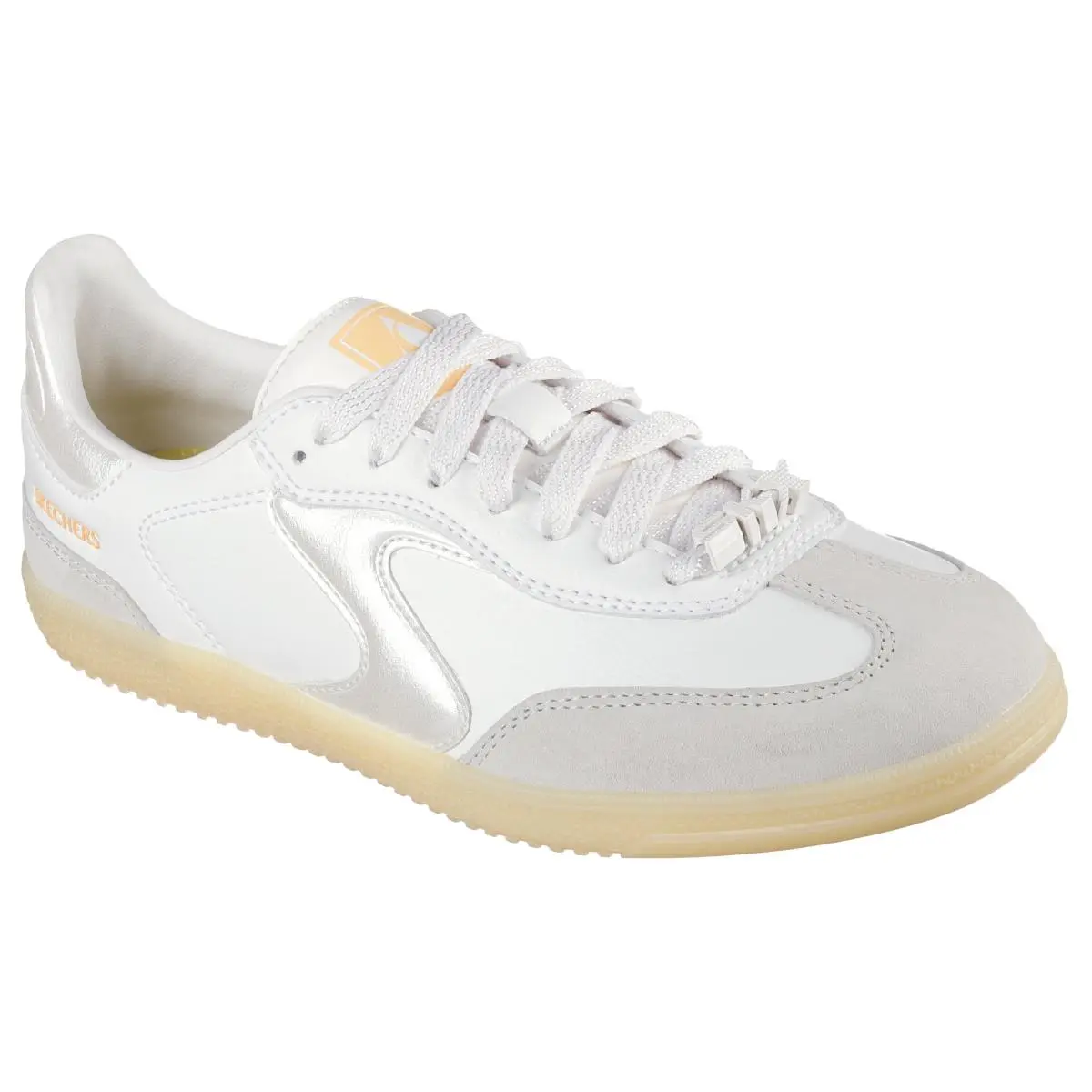 Skechers shoes - 185235 wyl - wyl - 185235_WBL - white yellow 4