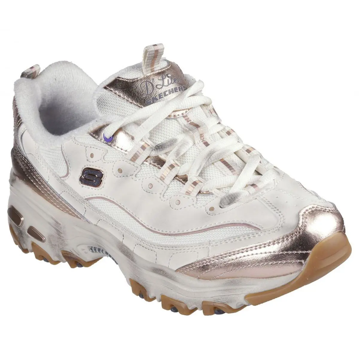 Skechers shoes - NATURAL / GOLD 0