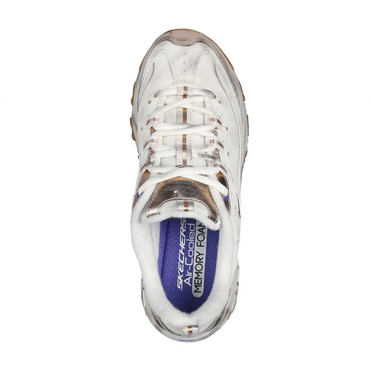 Skechers shoes - NATURAL / GOLD 3