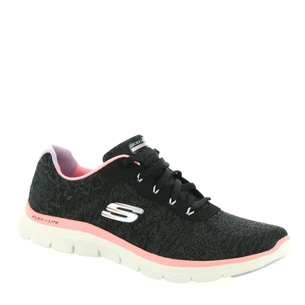 Skechers shoes - 149570 - 149570-BKCL - black coral 2
