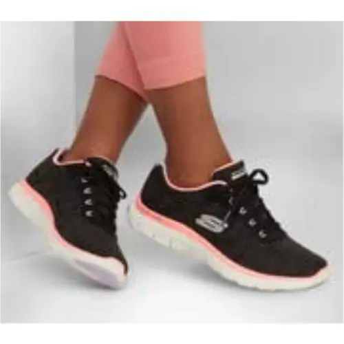 Skechers shoes - 149570 - 149570-BKCL - black coral 1