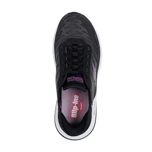 Skechers shoes - 128946 - 128946 - black lavender 7