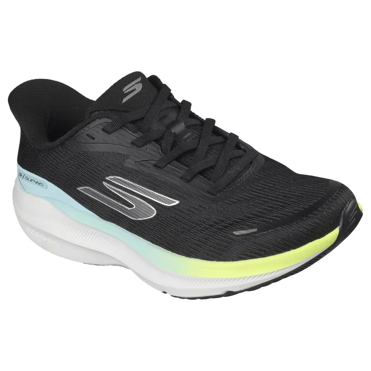 Skechers shoes - 172220 - 172220 - black yellow blue 2