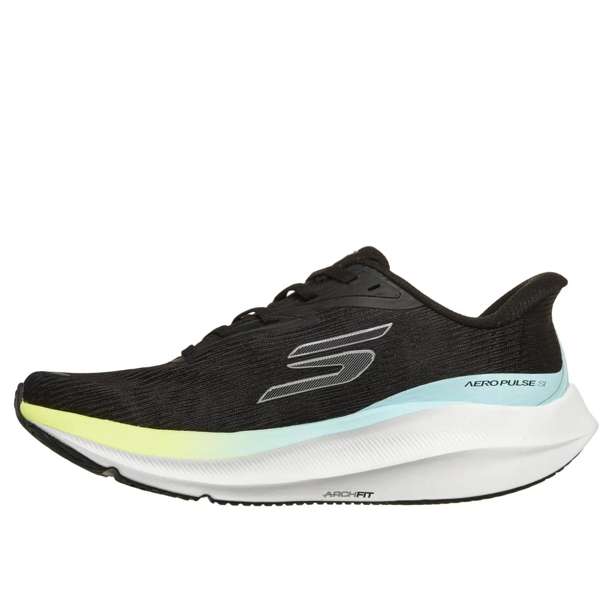 Skechers shoes - 172220 - 172220 - black yellow blue 3