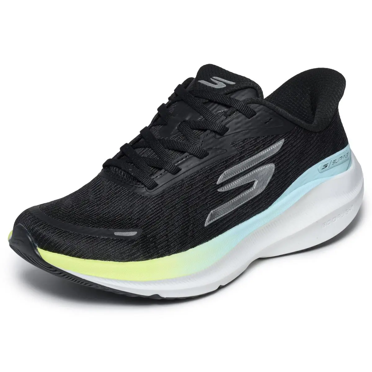 Skechers shoes - 172220 - 172220 - black yellow blue 5